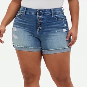 Torrid Button Fly Shorts